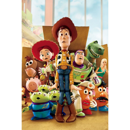 Diamond Painting Toy Story - Untrennbare Familie Disney Pixar