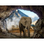 Diamond Painting Elephant Caverne