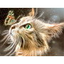 Diamond Painting  kosmische Katze zu Stellaire Mysteries