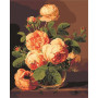 Diamond Painting  - Orange Blume Bouquet