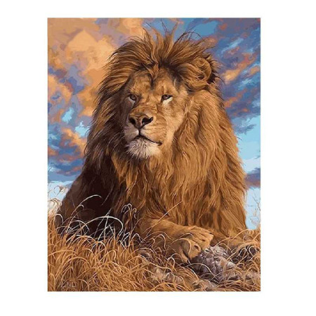 Diamond Painting Lion Wild 5D