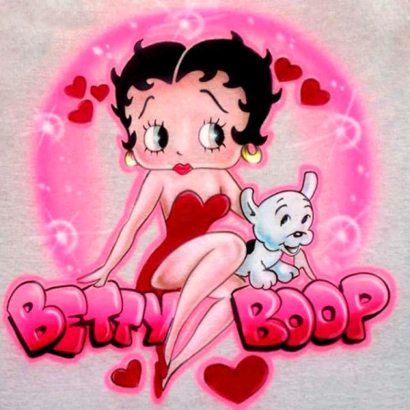 Diamond Painting Betty Boop Pink