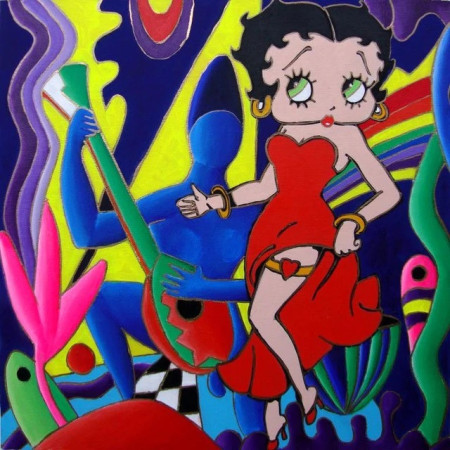 Diamond Painting Betty Boop Picasso