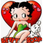 Diamond Painting – Betty Boop Herz und Hund