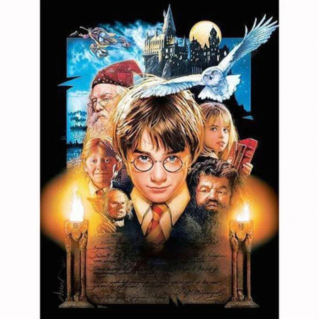 Diamond Painting Harry Potter - Magische Szene Schloss Sorcellerie