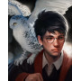 Diamond Painting Harry Potter und Hedwig, eine magische Freundschaft