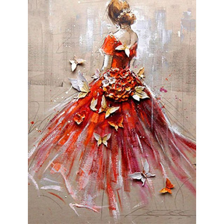 Diamond Painting Frau Ballett Giulia