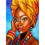 Diamond Painting Afrikanerin Aminata