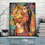 Diamond Painting Indianerin Mira