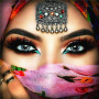 Diamond Painting - Arabische Frau Maissa