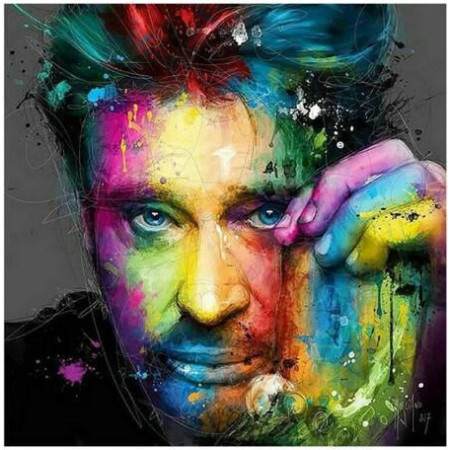 Diamond Painting Johnny Hallyday D Serie