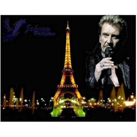 Diamond Painting Johnny Hallyday Serie K