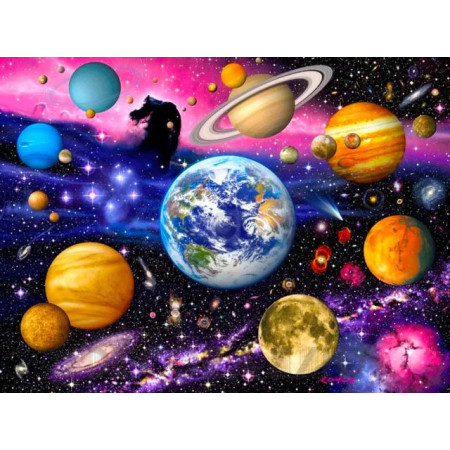 Diamond Painting Planetenlandschaft Serie H