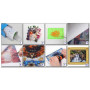 Diamond Painting Blumen und Papier 3D Farbe U