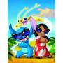 Diamond Painting Stitch Et Lilo - Unvorhersehbare Freundschaft Disney