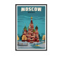 Diamond Painting Vintage Landschaft Moskau