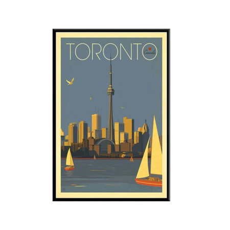 Diamond Painting Vintage Toronto-Landschaft