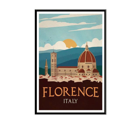 Diamond Painting  – Vintage-Florenz-Landschaft