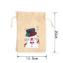 Diamond Painting - Weihnachten Candy Bag Diamond Painting  Snowman