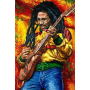 Diamond Painting – Bob Marley auf der Gitarre