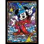 Diamond Painting Mickey Wizard Fantasy – Buntglas Disney Magic Fairy